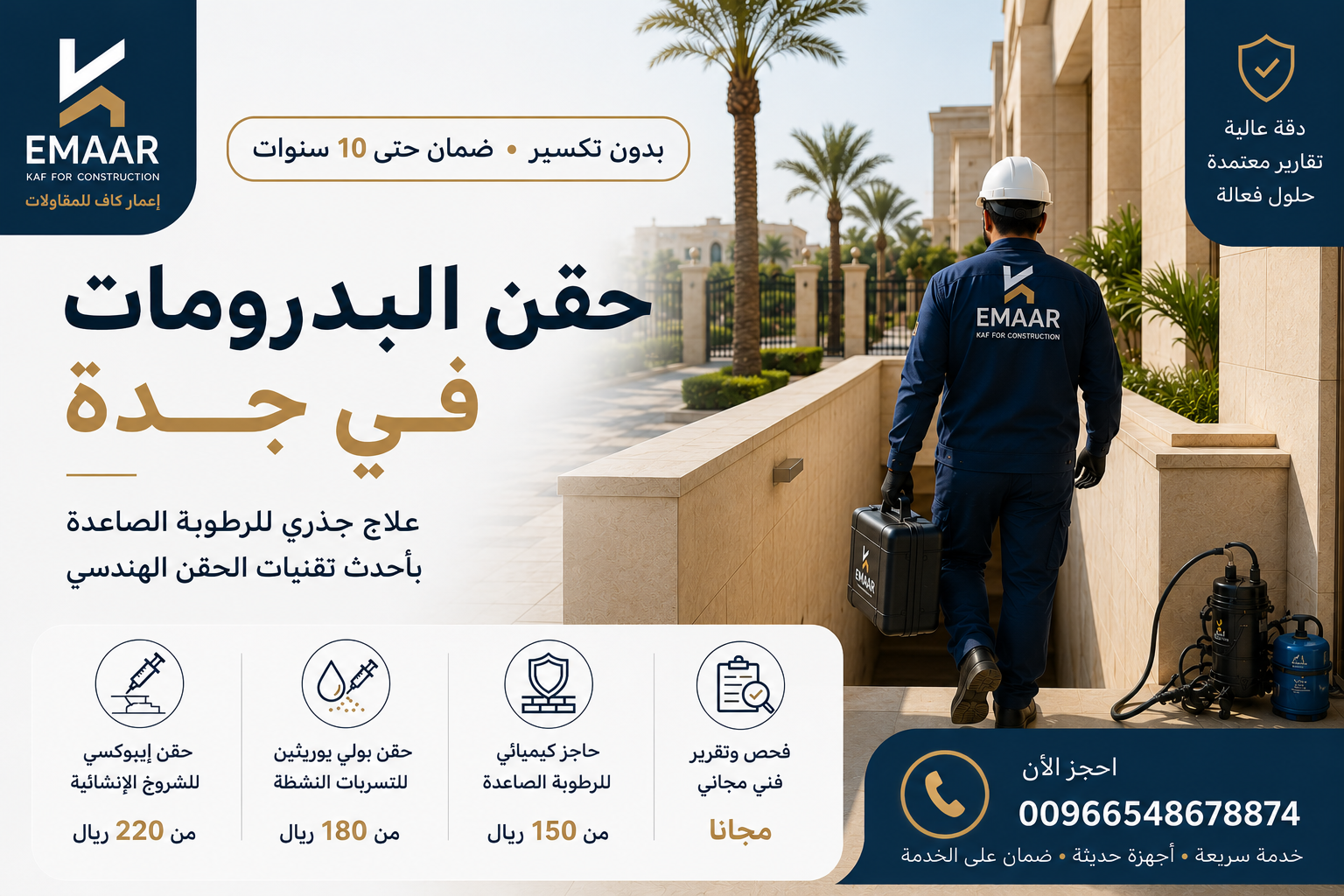 حقن البدرومات بجدة